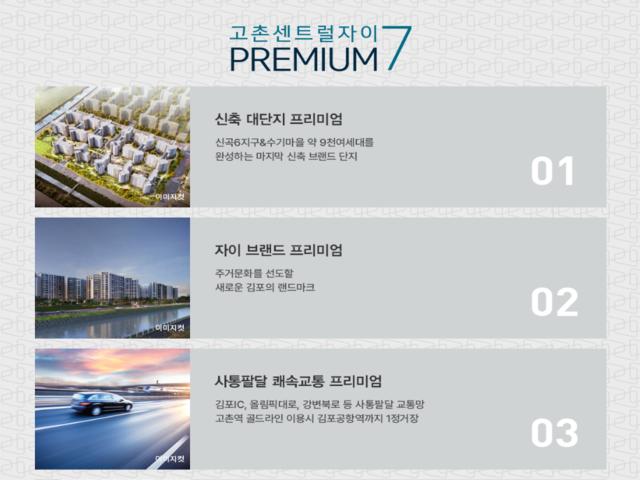 고촌 센트럴자이 모델하우스 프리미엄